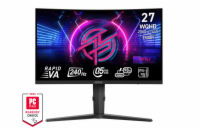 MSI MPG/275CQRXF/27"/VA/QHD/240Hz/0,5ms/Černá/3R