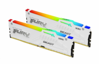 Kingston FURY Beast EXPO/DDR5/32GB/6000MHz/CL36/2x16GB/RGB/White