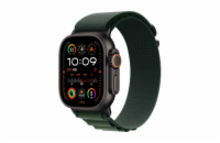 Apple Watch Ultra 2/49mm/Black/Sport Band/Dark Green Alpine/Large