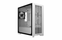 Cooler Master case Elite 301 Lite, mATX, Průhledná bočnice, 1x 120mm Fan, Bílá