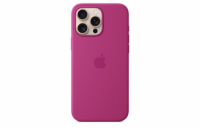 iPhone 16 Pro Max Silicone Case with MS - Fuchsia