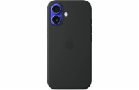 iPhone 16 Silicone Case with MS - Black