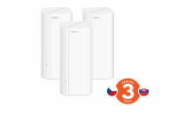 Tenda Nova EX12 (3-pack) WiFi6 AX3000 Mesh Gigabit system, 9xGLAN/GWAN, WPA3, VPN, SMART CZ aplikace