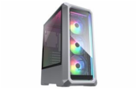 COUGAR PC skříň ARCHON 2 RGB White Mid Tower TG Front Panel 3 x ARGB Fans 3mm TG Left Panel