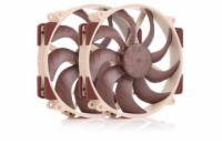 Noctua NF-A14x25r G2 PWM Sx2-PP sada 2 ventilátorov 140x140x25mm