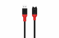 Tactical Recce 3:20 kabel pro Garmin USB-A Black/Red