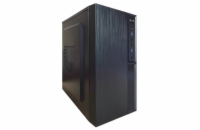 EUROCASE MicroT MC MF-320B / bez zdroje / 2x USB 3.0  / USB-C / černá