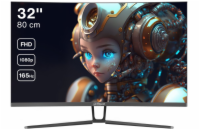 DAHUA 32" LED LM32-E230CN/ herní/ VA panel/ 1920x1080 (FHD)/ 3000:1/ 1ms/ 300 cd/m2/ HDMI/ DP/ VESA 75x75/ černý