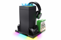 iPega XBX024S Multifunkční Nabíjecí RGB Stojan s Chlazením pro Xbox