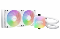 Be quiet! Light Loop vodní chladič CPU ARGB 240mm / 2x120mm / Intel i AMD / bílý