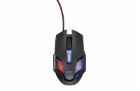 Acer NITRO GAMING MOUSE II - herní myš optická,  max. 7200dpi (6 úrovní - 800-7200), 7 typů podsvícení, 6 tlačítek