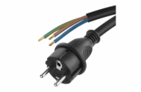 Flexo šňůra guma/neopren 3x1,5mm2 3m černá EMOS S03230N