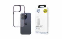 3mk Satin Armor Case+ Purple pro Apple iPhone 15 Pro Max