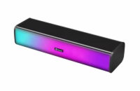 Kisonli i-630 reproduktor - Bluetooth, AUX, 2x3W, Černá Počítačový reproduktor s Bluetooth, Verze Bluetooth - V5.0 + EDR, AUX vstup, LED podsvícení, Výstupní výkon - 2x3W, Impedance - 4 Ohm, Frekvenč