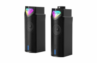 DeTech Onikuma L1 reproduktory - 2x5W, USB, RGB, Černá RGB podsvícení, Napájení - USB DC5V, Výstup - 5W*2, Frekvenční rozsah - 60Hz-20kHz, Audio rozhraní - 3.5mm, Délka audio kabelu - 1.5m, Materiál 