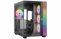 Be quiet! skříň LIGHT BASE 600LX / ATX / 4x 120mm ARGB fan / 2xUSB 3.0 / USB-C / panoramatická / černá