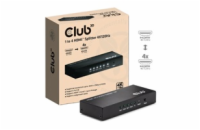 Club3D Video rozbočovač 1:4 HDMI 2.0 4K120Hz, 4 porty, černá