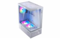 ADATA XPG case INVADER X MINI Mid-Tower, bez zdroje, 5x 120mm Fan, Bílá