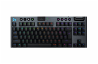 Logitech G915 X LIGHTSPEED TKL Low-Profile Wireless Gaming Keyboard - TACTILE - BLACK - US - 2.4GHZ/BT - USB-C - EMEA