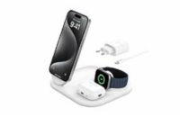 Belkin BOOST CHARGE Qi2 15w Magnetic 3in1, bílý