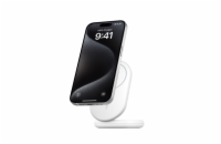 Belkin BOOST CHARGE™ Qi2 15W Magnetický nabíjecí stojan, skládací, bez adaptéru, bílá