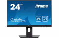 iiyama ProLite/XUB2491H-B1/23,8"/IPS/FHD/100Hz/0,5ms/Black/3R