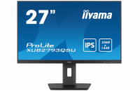 iiyama ProLite/XUB2793QSU-B7/27"/IPS/QHD/100Hz/1ms/Black/3R