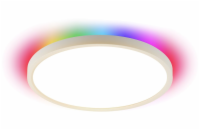 IMMAX NEO LITE TUDO SMART stropní svítidlo RGB podsvícení 60cm 65W, s podporou BEACON, Wi-Fi, TUYA, bílé