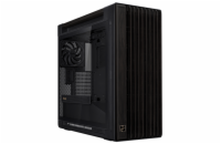 ASUS case PROART PA602 WOOD TG PWM BLACK, Mid Tower, průhledná bočnice, černá