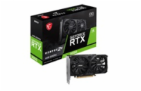MSI GeForce RTX 3050 VENTUS 2X E 6G OC / 6GB GDDR6 / PCI-E / DP / 2x HDMI