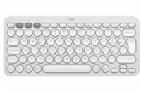 Logitech Pebble Keys 2 K380s - TONAL WHITE - CZE-SKY INT L - BT - INTNL-973 - UNIVERSAL