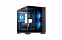 CHIEFTEC skříň VISIO, ATX, 1x USB-C 3.2, 2x USB 3.0, 6x 120mm ARGB Fan, černá