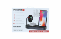 SWISSTEN bezdrátová nabíječka 4v1 MFi (kompatibilní s MagSafe)