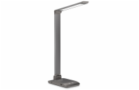 CONNECT IT BRIGHT stolní LED lampička, USB-A výstrup, ŠEDÁ