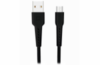 Swissten datový kabel usb / micro usb 1,0 m černý