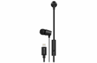 Swissten sluchátka earbuds dynamic lightning ys500 černá