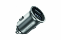 Swissten cl adaptér 2x usb 4,8a metal stříbrný