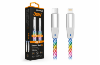 ALIGATOR Datový kabel LIGHT 3A, 30W USB-C/Lightning 1,2m