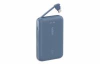 Belkin BOOST CHARGE™ USB-C Power Delivery PowerBanka s integrovaným USB-C kabelem, 10000mAh, 20W, modrá