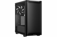 Be quiet! skříň PURE BASE 501 Airflow Window / ATX / 2x140mm fan / USB-C / perforovaný přední panel / tvrzené sklo černá