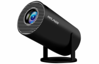 HELMER chytrý přenosný projektor SP 500 HD mini/ HD (1280 x 720px/ HDMI/ USB/ Bluetooth/ Wi-Fi/ Repro/ Android 11/ černý