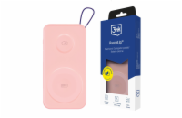 3mk PastelUp Powerbank 10,000mAh 22.5W USB 1A1C růžová