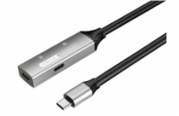 PremiumCord USB-C repeater a prodlužovací kabel Male-Female, 5Gbps Aluminium 10m