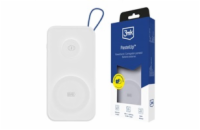 3mk PastelUp Powerbank 10,000mAh 22.5W USB 1A1C - White
