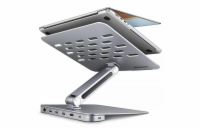 AXAGON HMC-STND, stojan pro 10"-16" notebooky, USB 5Gbps hub, 3x USB-A, HDMI 4k/60Hz, RJ-45, PD 100W