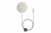 Baseus bezdrátová nabíjecí magnetická podložka Simple Mini4 Qi2 15W zlatá