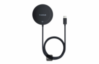 Baseus bezdrátová nabíjecí magnetická podložka Simple Mini4 Qi2 15W černá