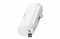 Baseus power banka 5000mAh 20W USB-C bílá