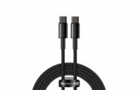 Baseus datový kabel Tungsten Gold USB-C/USB-C 2m 100W černý