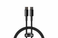 Baseus rychlonabíjecí datový kabel Tungsten Gold 100W 1m USB-C na USB-C černý